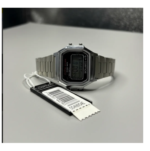 Relogio de Pulso Unisex Cosmos Estilo Cássio Cronometro OS48854E