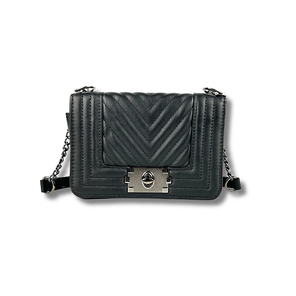 Bolsa Matelassê G - Preto
