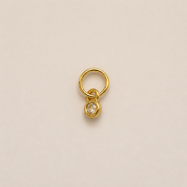 Pingente Brilho - Banho de Ouro