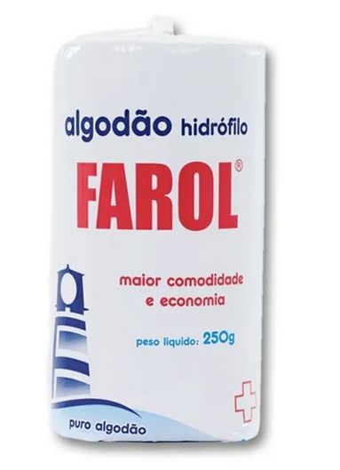 Algodão Hidrófilo 250g - Farol