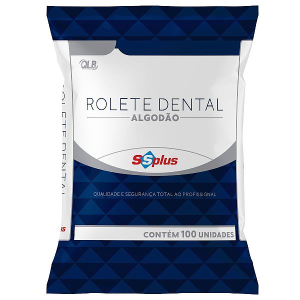 Algodão rolete - SS Plus - Pacote c/ 100 unid.