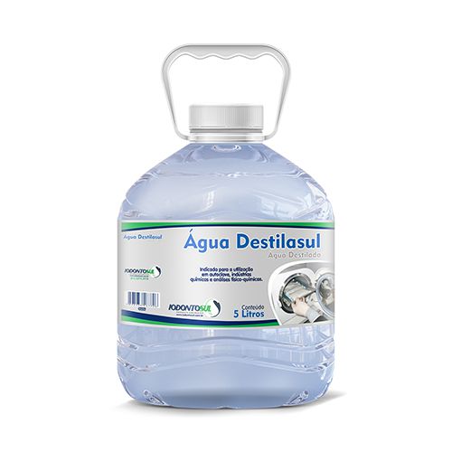 Água destilada para autoclave - Iodontosul - Galão