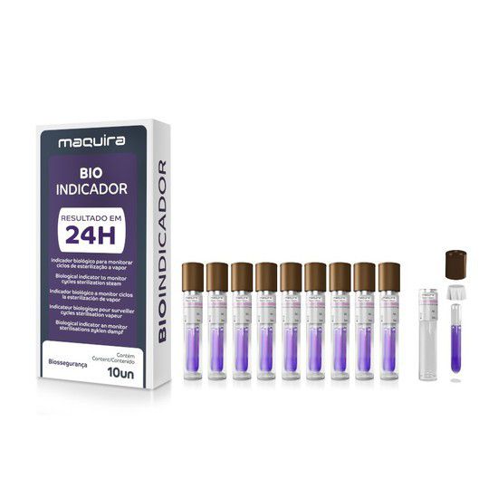 Indicador Biológico 24hs - Maquira - 10 amp.