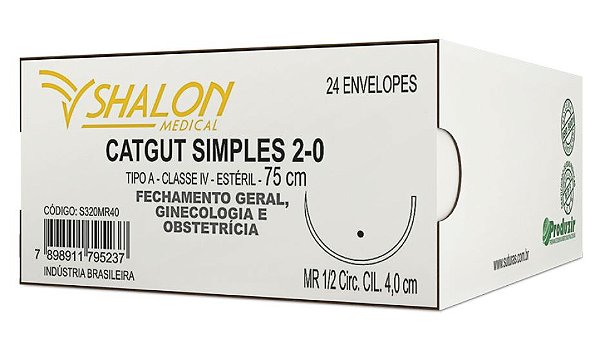 Catgut Simples - Shalon - Unid.