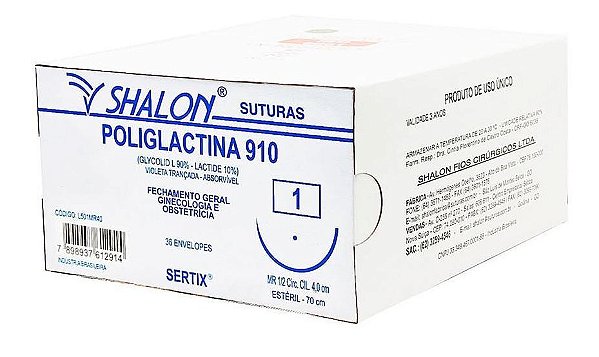 Fio Poliglactina 910 - Shalon - Unid.