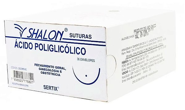 Fio Ácido Poliglicólico - Shalon - Unid.