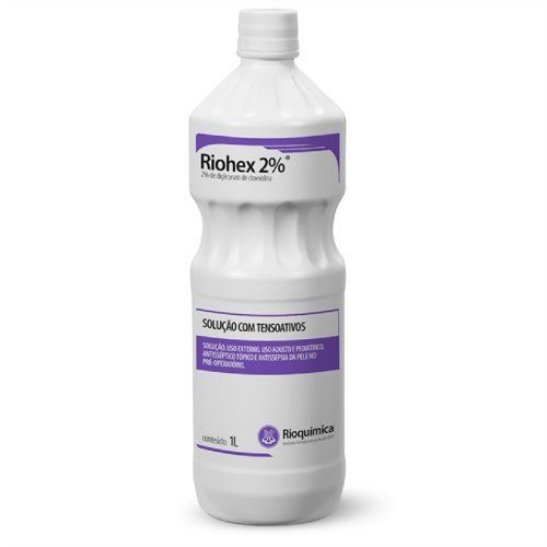 Clorexidina 2% degermante c/ tensoativos - Litro