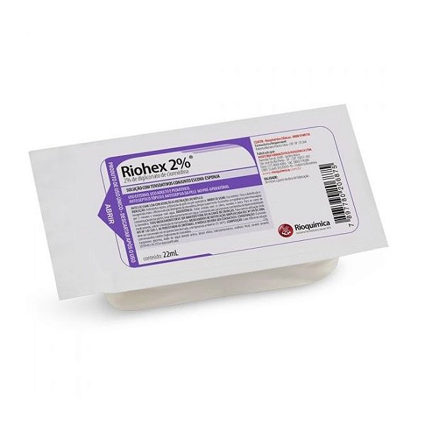 Escova com clorexidina 2% - Unid.