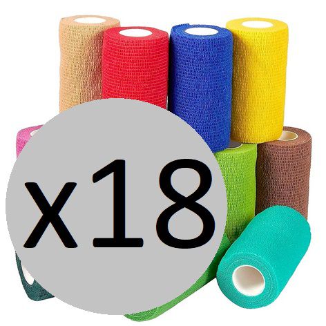 Bandagem 10x4,5 - Hoppner - Caixa com 18 rls - Rossi Produtos Hospitalares