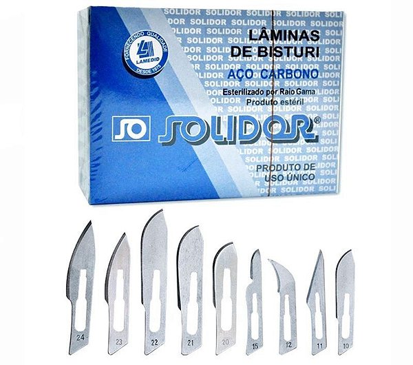 Lâmina de Bisturi - Caixa c/ 100 unid.