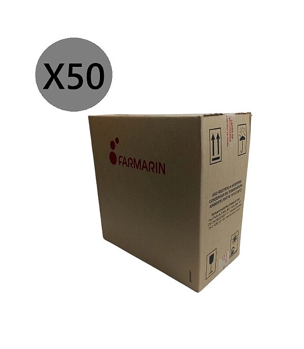 Soro fisiológico 250ml 0,9% sist. fechado - Farmarin - CAIXA COM 50 FR