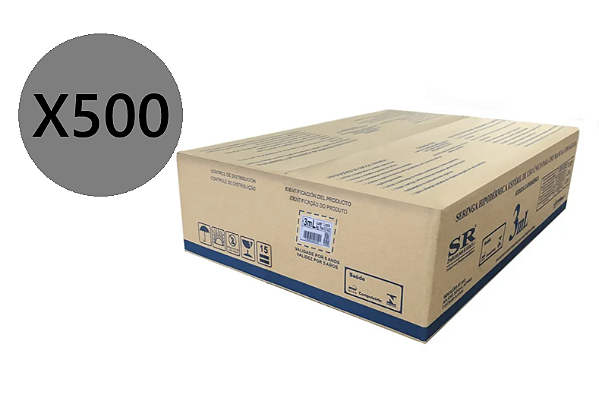 Seringa 3ml L. Lock com ag. 25x7 - SR - Cx c/ 500 unid.