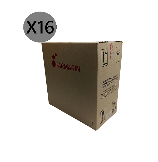 Água para injetáveis 500ml sist. fechado - Farmarin - Caixa com 16 fr