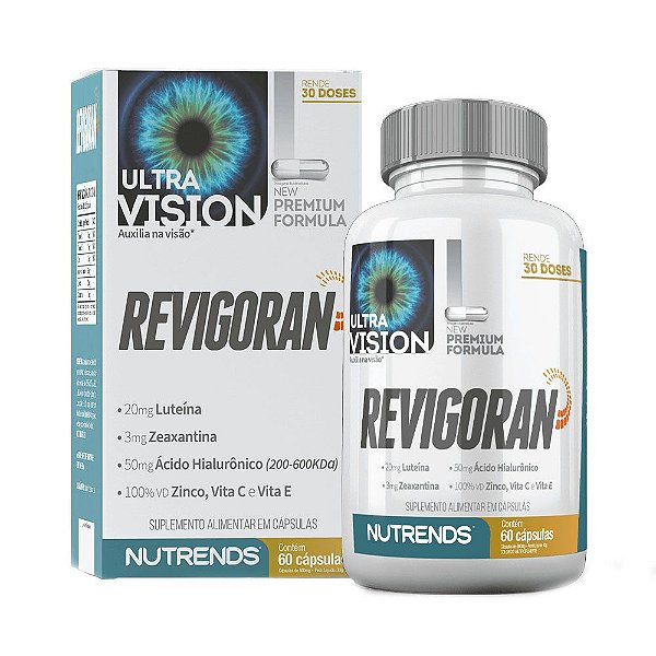 Revigoran Ultra Vision 60 Caps - Nutrends