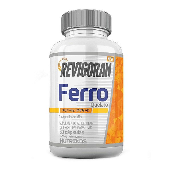 Revigoran Ferro Quelato 60 Caps - Nutrends