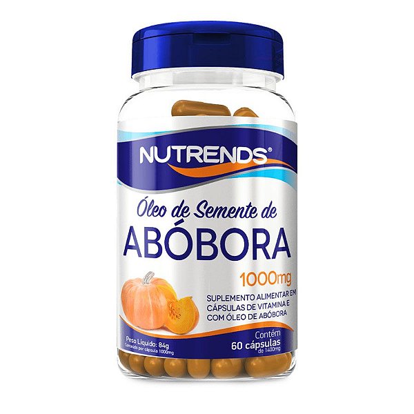 Óleo De Semente De Abóbora 1000 Mg 60 Caps - Nutrends