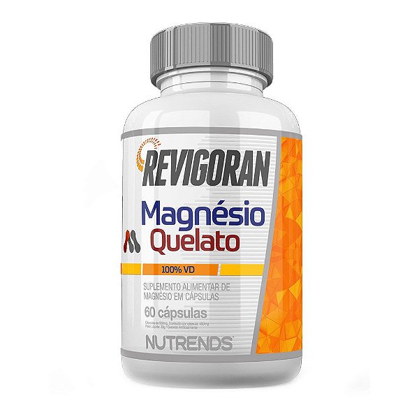 Revigoran Magnésio Quelato 60 Caps - Nutrends