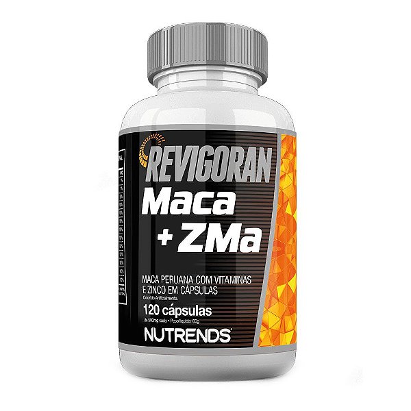 Revigoran Maca + Zma 500Mg 120 Caps - Nutrends