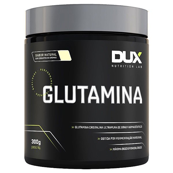 Glutamina Isolado Puro Energia Imunológico 300g - Dux