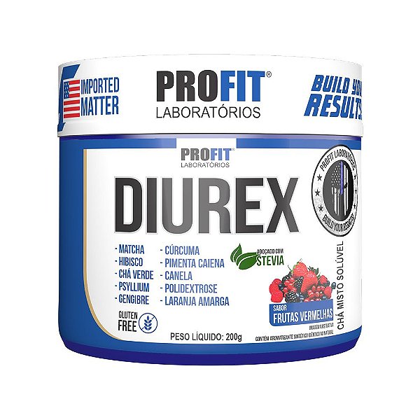 Diurex Diurético Termogênico 200g Frutas Vermelhas - Profit