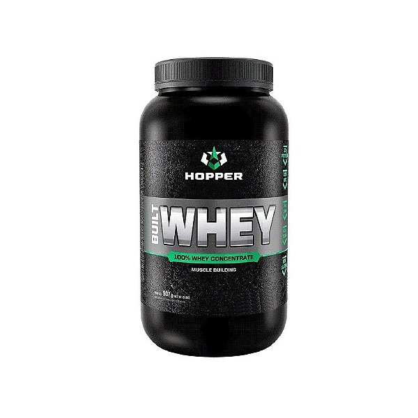 Whey Protein 100% Concentrado Built Baunilha 907g Hopper - Integralmedica