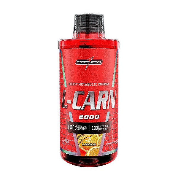 L Carnitina 2000 Laranja 480 ml - Integralmedica