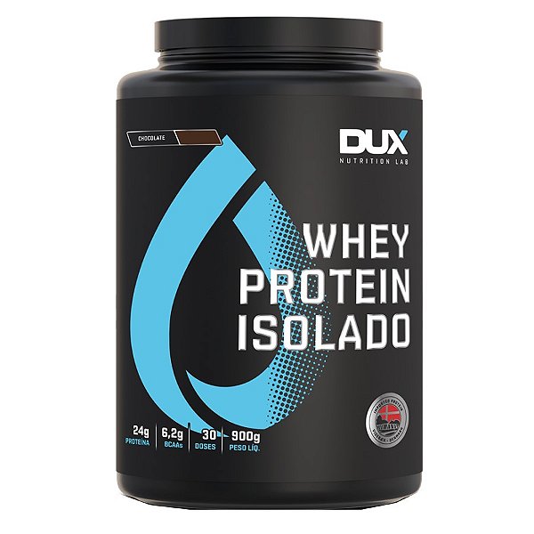 Whey Protein Isolado - 900g - Chocolate - Dux Nutrition
