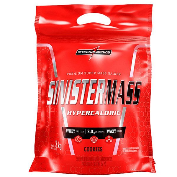 Sinister Mass - 3Kg - Cookies - Integralmédica