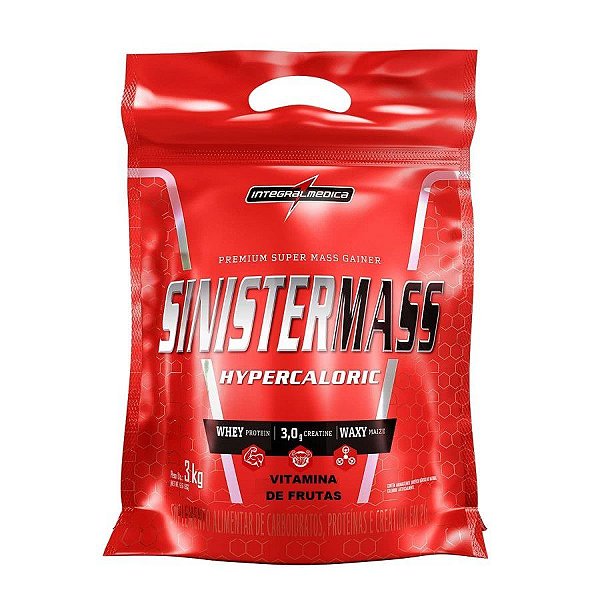 Sinister Mass - 3Kg - Vitamina de Frutas - Integralmédica