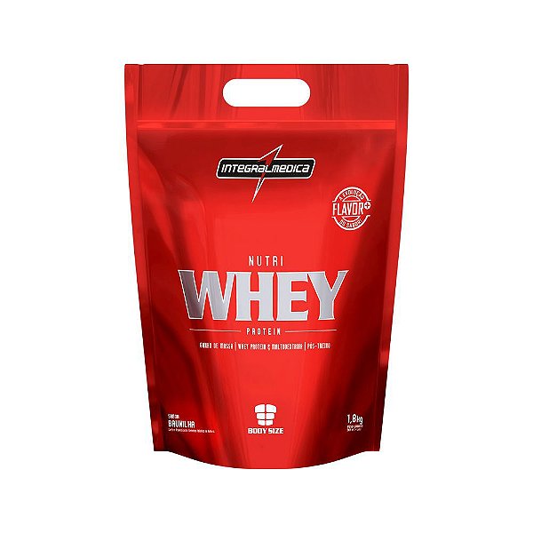 Nutri Whey 1,8 kg Refil (Chocolate)  Integralmédica