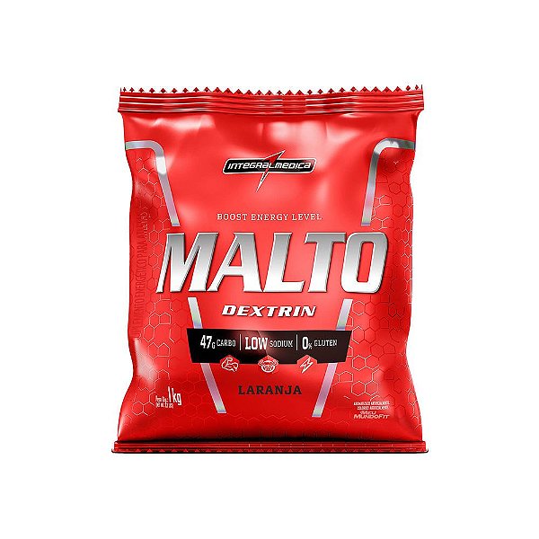 Maltodextrina Saco (Laranja) 1KG Integralmédica