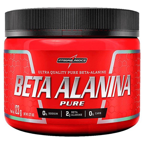 Beta Alanina Pure - 123g - Integralmédica