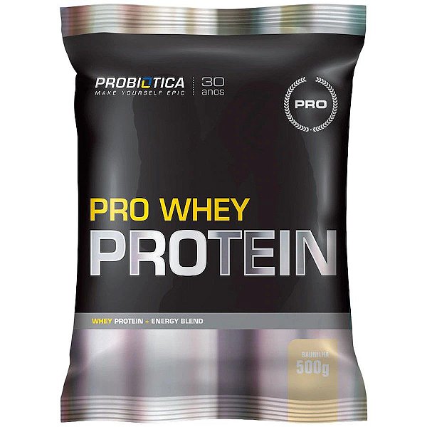 Pro Whey Protein Refil - 500gr - Baunilha - Probiótica