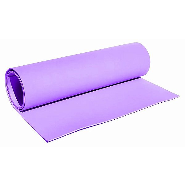 Colchonete Academia EVA - 100x50cmx20mm - Lilás