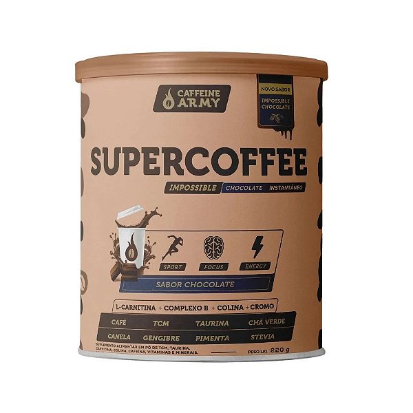 Supercoffee Chocolate 220g - Caffeinearmy