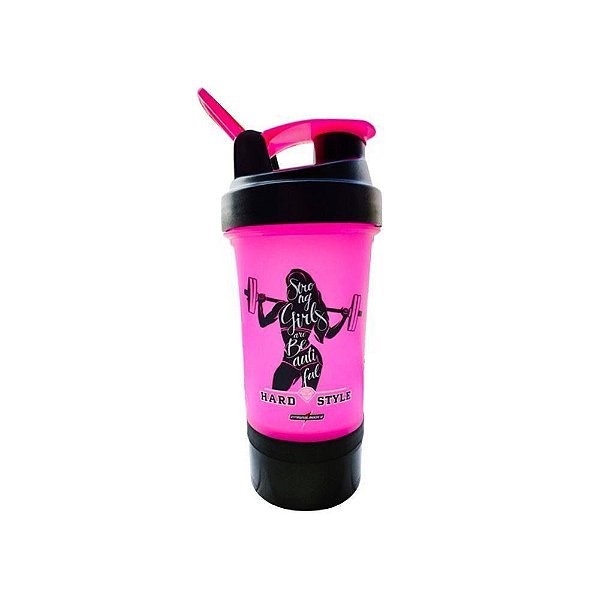 Coqueteleira 2 Doses 450ML Integralmédica - Rosa