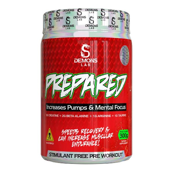 Pre Treino Prepared 300g Exotic Fruit - Demons Lab