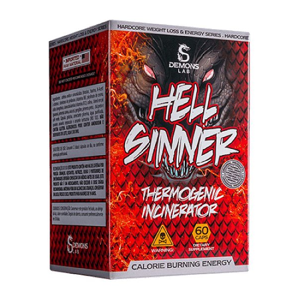 Hell Sinner Termogenic 60 Caps - Demons Lab