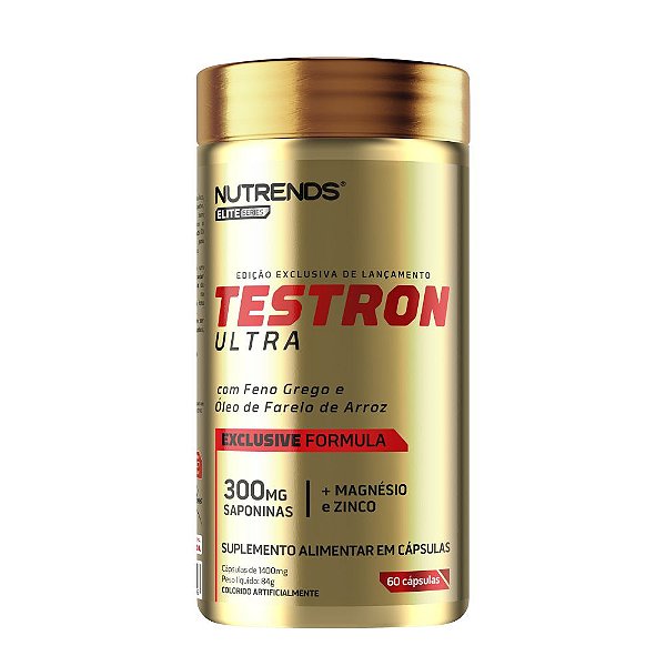 Testron Ultra Feno Grego e Óleo de Arroz 60 Caps - Nutrends