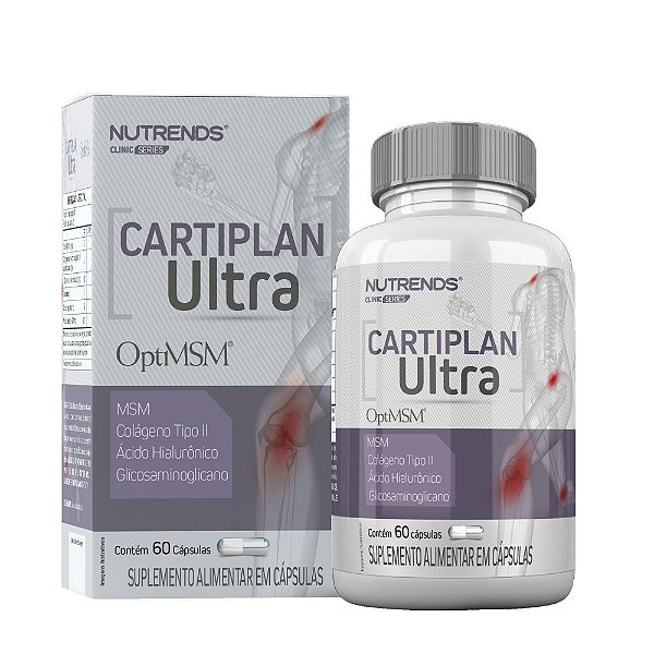 Colágeno Tipo 2 Cartiplan Ultra 60 Caps - Nutrends