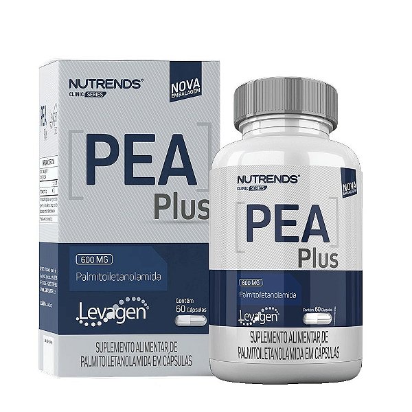 PEA Plus Palmitoiletanolamida 600mg 60 Caps - Nutrends