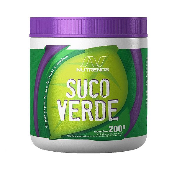 Suco Verde Detox  Desintoxicante Natural 200g - Nutrends