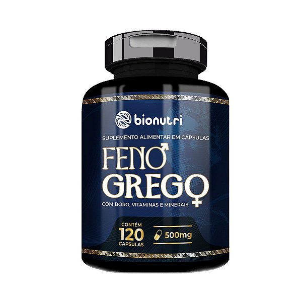 Feno Grego 120 Caps 500Mg - Bionutri