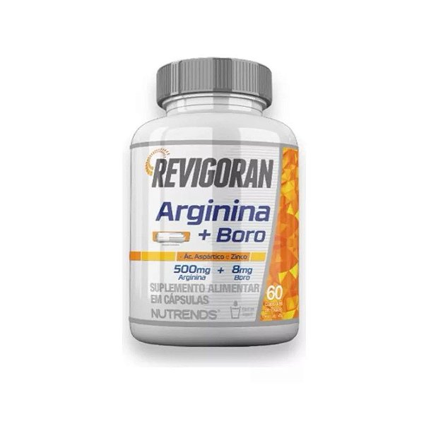 Revigoran Arginina + Boro 60 Caps - Nutrends