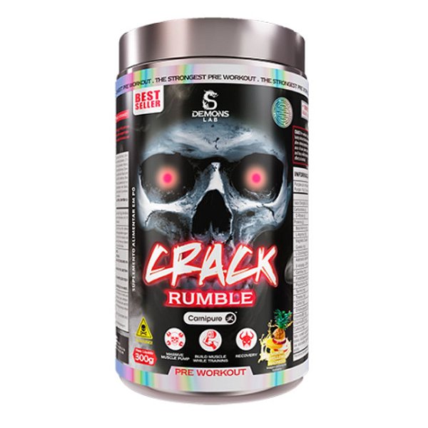 Pre Treino Crack Yellow Madness 300g - Demons Lab
