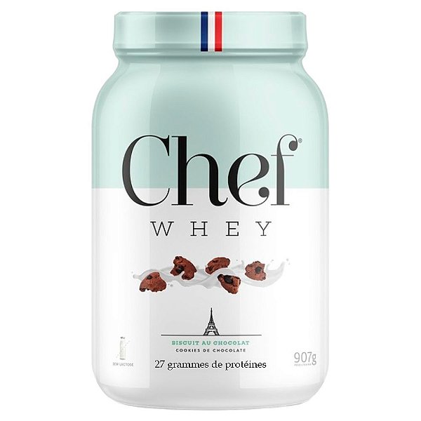 Whey Zero Lactose 27g Proteina Cookies 907g - Chef Whey