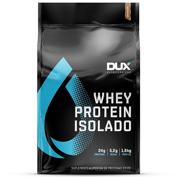 Whey Protein Proteina Isolado 1,8Kg Doce de Leite - Dux