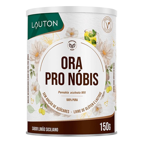 Ora Pro Nobis 100% Pura 150g Limão Siciliano - Lauton