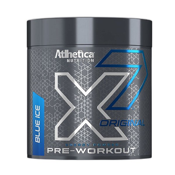 Pre Treino X7 Original Blue Ice 300g - Atlhetica