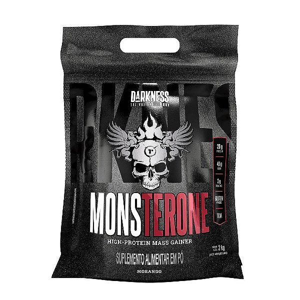 Hipercalorico Monsterone Morango 3 Kg - Darkness